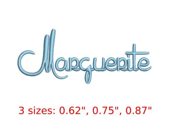 Marguerite Embroidery Font: Whimsy That Stitches Well